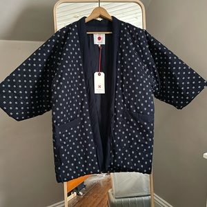 Quilted Hanten Kimono coat size S/M